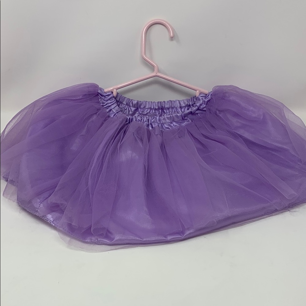 Purple Tulle Skirt